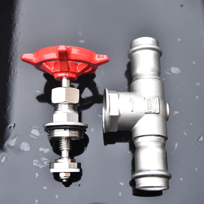 press to connect Stop Valve