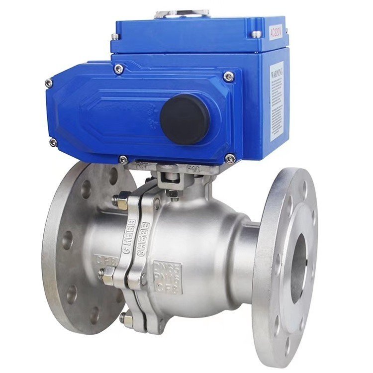 Electric Automatic flanged ball valve Electric Automatic flanged ball valve
