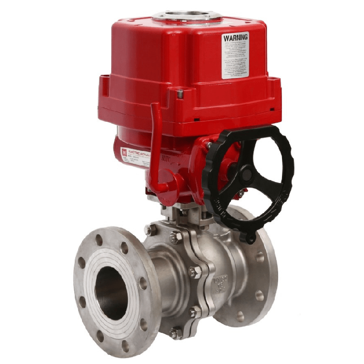 Electric Flange Ball Valve Electric Flange Ball Valve