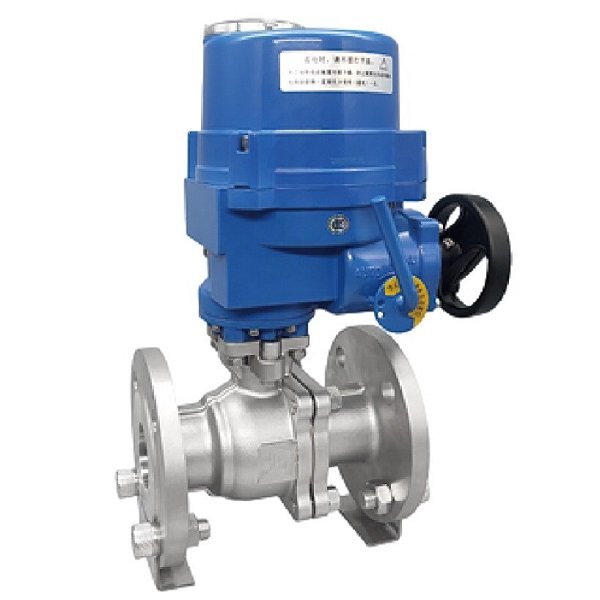 Electric Flanged Ball Valve 1 Electric Flanged Ball Valve