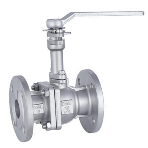 Extension rod metal seated ball valve 1 Stainless Steel Extended Rod Flange Ball Valve