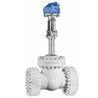 Low temperature high pressure gate valve