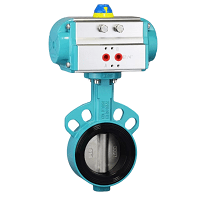 Pneumatic Wafer Butterfly Valve