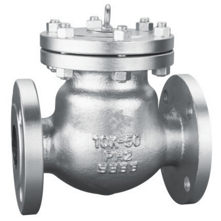 SCPH2 JIS 10K Swing Check Valve SCPH2 Flange JIS 10K Swing Check Valve
