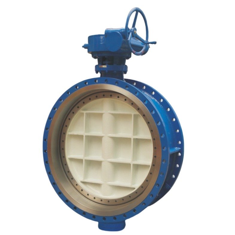 Triple Offset butterfly valve double flange 1 Triple Offset butterfly valve double flange