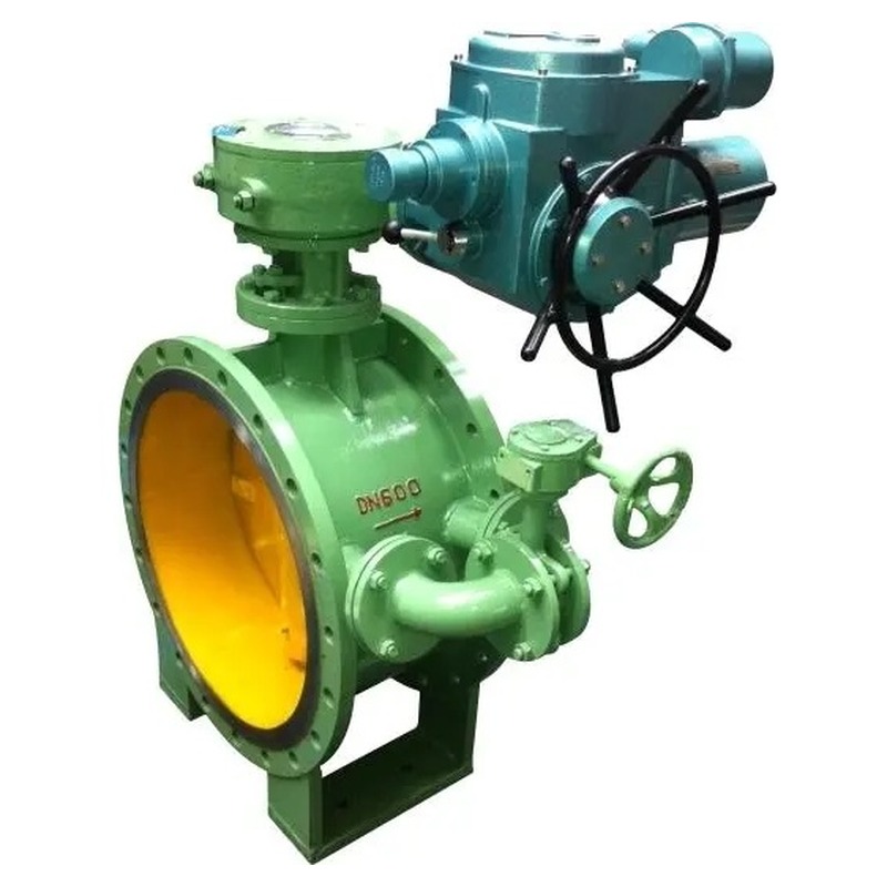 electric-flange-butterfly-valve-bypass