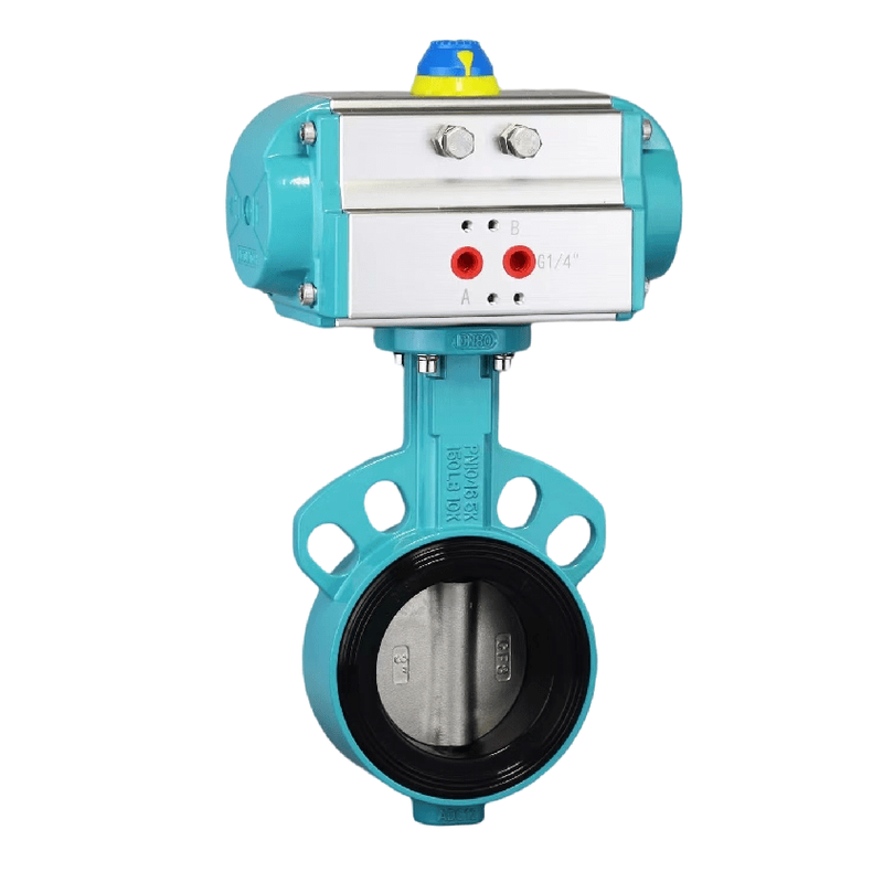 pneumatic aluminum alloy clamp butterfly valve Pneumatic Aluminum Alloy Clamp Butterfly Valve