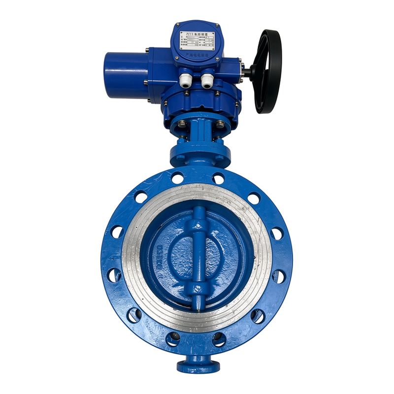 d943h-electric-triple-offset-flange-butterfly-valve