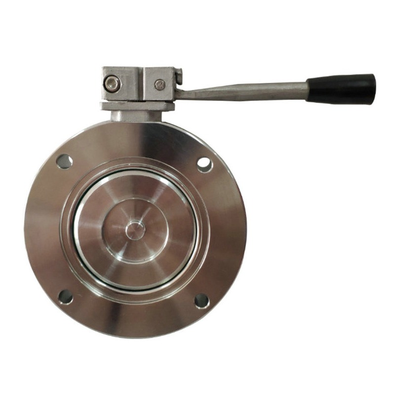 iso-flange-high-vacuum-butterfly-valve